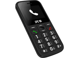 Móvil - SPC Fortune 2 4G, Negro, 48 MB Memoria interna, 128MB RAM, 1000 mAh, Sin sistema operativo, Teclas Grandes, Botón SOS, Radio FM