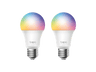 Bombilla inteligente - TP-Link TL13E, E27, RGB, Wi-Fi, Compatibilidad Alexa/Google, 2 Unidad, Blanco