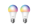 Bombilla inteligente - TP-Link TL13E, E27, RGB, Wi-Fi, Compatibilidad Alexa/Google, 2 Unidad, Blanco
