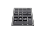 Teclado numérico - Trust Xalas, Inalámbrico, 22 teclas, Para PC y Mac, Plata