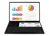 Portátil - ASUS Zenbook Duo OLED UX8406CA-QL335W, 14  WUXGA, Intel® Core™ Ultra 7 255H, 32GB RAM, 1TB SSD, UHD Graphics, W11H, Sin cargador