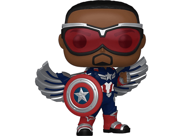 Figura Funko Pop! - Captain America: Brave New World. Captain America, Vinilo, 10 cm