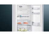 Frigorífico combi - Siemens KG36NXWEA, No Frost, 186 cm, 326 l, Cajón HyperFresh, Iluminación LED, Blanco