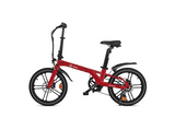 Bicicleta urbana - Youin Marbella, 250 W, 25 km/h, 40 km, 7 Velocidades, Pantalla LCD Multifunción, Rojo