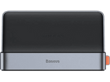 Hub - Baseus GamerX Series 6-Port Type C, 1x HDMI, 3x USB 3.0, 1x RJ45 y 1x USB-C, Space Grey