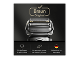 Recambio para afeitadora - Braun 96M, Compatible con afeitadoras Series 9 PRO+, Plata