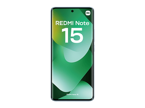 Móvil - Xiaomi Redmi Note 15, Azul glaciar, 256 GB, 8 GB RAM, 6.77