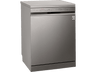 Lavavajillas - LG DF365FPS, Lavado a vapor y tercera bandeja, Independiente, 14 servicios, 10 programas, 60 cm, Acero inoxidable Antihuellas