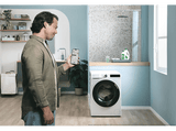 Lavadora carga frontal - Candy BR 412BL8-S, ProWash 500, 12 kg, 1400 rpm, 16 Programas, Motor Inverter, Wi-Fi, Blanco