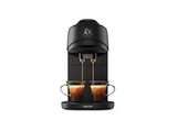 Cafetera de cápsulas - Philips LM9512/60 L'OR BARISTA ABSOLU, Presión Máx. 19.0 bar, Capacidad depósito 1.2 l, 1450 W, Negro
