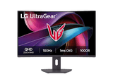 Monitor gaming - LG UltraGear™ 32G600A-B, 31.5 QHD, 180 Hz, 1 ms, VA curvo 1000R, 2x HDMI, AMD FreeSync™