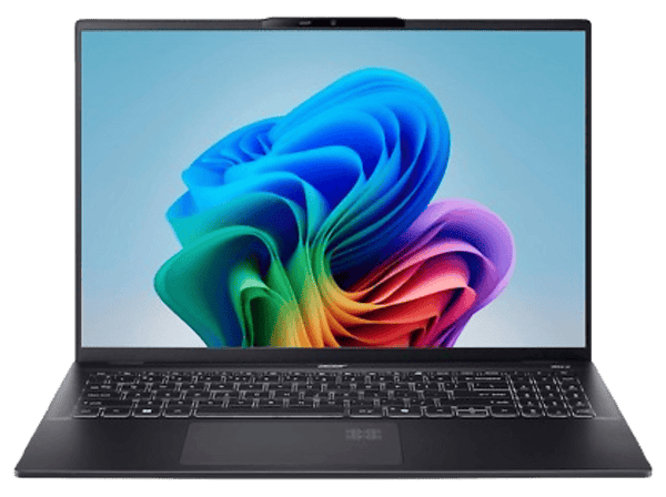 Portátil - Acer Swift 16 AI SF16-51-99KQ, Copilot+ PC, 16" WQXGA+, Intel® Core™ Ultra 9 288V, 48 TOPS, 32GB RAM, 1TB SSD, Arc™Graphics, Windows 11