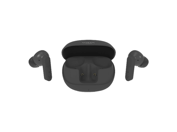 Auriculares True Wireless - Vieta Done 5, Autonomía 25 h, Cancelación activa de ruido ANC, Bluetooth, Negro