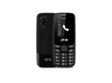 Móvil - SPC Telecom Talk 2, Negro, 128 MB, 1150 mAh, 9 Memorias Rápidas, 4G, Linterna, Cámara, Radio FM, Manos Libres, Vibración