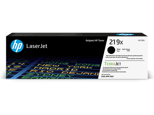 Tóner- HP 219X de alta capacidad Laserjet, Aproximadamente 3200 páginas, HP Planet Partners, Negro