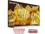 TV LED 55 - Sony BRAVIA XR 55X90L, Full Array LED, 4K HDR 120, HDMI 2.1 Perfecto PS5, Google TV, Alexa, Siri, Eco, BRAVIA Core, Marco Aluminio, IA