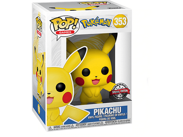 Figura Funko Pop! - Pikachu Pókemon, 9.5 cm, Vinilo, Amarillo