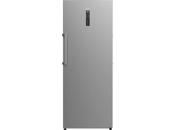 Congelador vertical - Cecotec Bolero CoolMarket UF 380 Inox, Total No Frost, 380 l, 186 cm, Motor Inverter, Uso como congelador o frigorífico, Inox