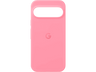 Funda - Google Pixel 9 + Pixel 9 Pro, Compatible con Pixel 9 y Pixel 9 Pro, Silicona, Resistente a Manchas, Rosa Peonía