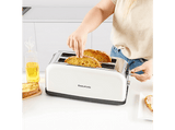 Tostadora - Taurus Vintage Cream Ver II, 1500 W, 2 Ranuras, Descongela y recalienta, 7 Niveles de tostado, Acero Inoxidable, Crema