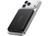 Powerbank - Baseus Picogo Air AM71, 5000 mAh, 22,5W, Carga inalámbrica 15W, USB-C, Ultrafina, Certificado CCC, Negro Cosmic