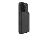Powerbank - Belkin BPD010hqBK, 5000 mAh, 1x USB Tipo-C y Módulo Magnético de Carga Inalámbrica, 7.5W, Negro