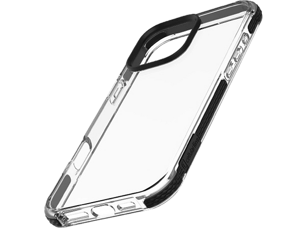 Funda - CellularLine TETRACIPH16PRO, Para Apple iPhone 16 PRO, Material Versaflex™, Transparente