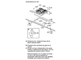 Placa de gas - Balay 3ETG664RB, 4 Zonas, 30 cm Diámetro Zona Grande, 59 cm Anchura, Gas Butano, Cristal Templado, Negro