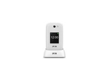Móvil - SPC Harmony 2, Blanco, 48 MB, 1600 mAh, Doble Pantalla de 2,8 + 1,77, Timbre alto 104dB, Teclas XL, Botón SOS, IP44