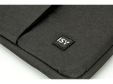 Funda portátil - ISY IST-1100-1-BK, 11, Tereftalato de polietileno reciclado, Para Portátiles de 10-11, Negro