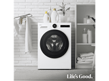 Lavadora carga frontal - LG F4X7509TWS, 9 kg, 1400 rpm, 23 programas, TurboWash 360º, Autodosificación, Blanco