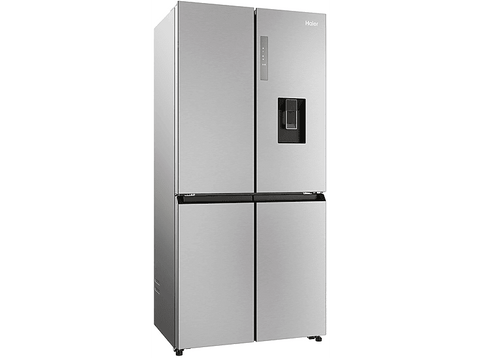 Frigorífico americano- Haier Cube 83 Series 3 HCR3818EWMM, No Frost, 463 l, 181.5 cm, Motor Inverter, Dispensador de agua, Air Surround, Inox