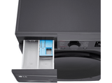 Lavadora secadora - LG F4DR6009AGM, 9 kg/6 kg, 1400 rpm, 12 programas, AI Direct Drive™, TurboWash™360˚, Inox grafito