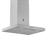 Campana decorativa - Balay 3BC067EX, 450 m³/h, Control electrónico, iluminación LED, 60 cm, Inox
