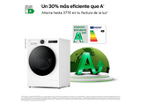 Lavadora carga frontal - LG F4X7509TWS, 9 kg, 1400 rpm, 23 programas, TurboWash 360º, Autodosificación, Blanco