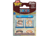 Figura Funko Pop! - Funko Bitty POP One Piece Luffy & Nami, 2.2 cm, Vinilo