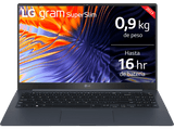 Portátil - LG 15Z90RT-G.AA75B, 15.6, Full-HD, Intel® Evo™ Core™ i7-1360P, 16GB RAM, 512GB SSD, Windows 11 Home