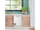 Lavavajillas - LG DF243FW,  14 servicios, 10 programas, 60 cm,  QuadWash™, Blanco