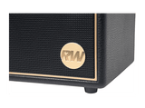 Altavoz bluetooth - PEAQ PPA 550-RW Retro, 60W, Bluetooth, 8h Autonomía, Edición Robbie Williams, True Wireless, Negro