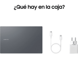 Portátil - Samsung Galaxy Book4, 15.6 FHD, Intel® Core™ 7-150U, 16GB RAM, 512GB SSD, Intel® Graphics, W11H, Gris