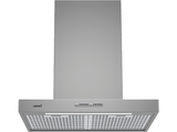 Campana decorativa - Cata SYGMA 6010 X, 4 Niveles, 802 m³/h, 60 cm, 280W, Tira de luz LED, Inox