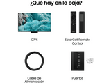 TV QLED 75 - Samsung TQ75Q7F5AUXXC, QLED 4K, Q4 AI Processor, Smart TV full AI,  Negro