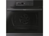 Horno - Haier Series 4 HWO60SM5B5BH, 70l, Multifunción, Limpieza por Aquálisis, 55cm, Wi-Fi, Sonda térmica, Negro