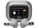 Auriculares True Wireless - JBL Live Beam 3, 48 h Autonomía, Cancelación de Ruido, IP54, Silver
