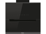 Campana decorativa - Haier I-Link HADG9CS46BWI, Decorativa, 5 velocidades, 937m³/h, WIFI, Filtro de carbono, 90cm, 63dB, Negro