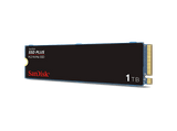 Disco duro SSD interno 1 TB - Sandisk SSD Plus M.2 NVMe, PCIe® Gen M.2 2280, Hasta 3200 MB/s lectura, Negro