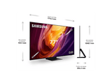 TV OLED 77 - Samsung TQ77S95HFTXXC, OLED 4K, NQ4 AI Gen3 Processor, Smart TV, Tecnología Sin Reflejos, Full AI, Negro