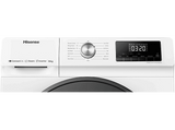 Lavadora carga frontal - Hisense WFQA1014EVJMW, 10 kg, 1400 rpm, Inverter, 15 programas, WiFi, Blanco