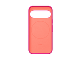 Funda móvil - Google Pixelsnap para Pixel 11, Máxima durabilidad, Silicona, Compatible con cargadores inalámbricos y soportes, Fucsia