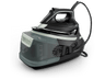 Centro de planchado - Rowenta Eco Steam Pro DG9621, 2800 W, 7.8 bar, 140 g/min, Golpe Vapor 500 g/min, 1.3 L, Suela Microsteam 400 HD 3D Laser, Verde